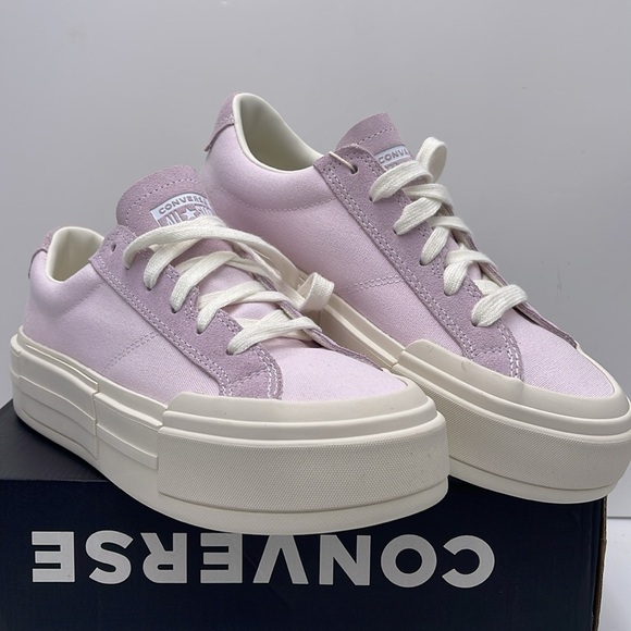 Converse WMNS CTAS CRUISE OX LILAC DAZE/EGRET/WHITE A09841C Platforms Sneakers - Picture 4 of 16